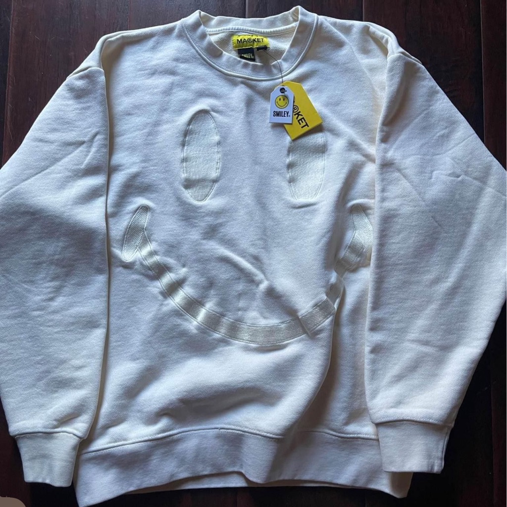 Market Brand Smiley Crewneck
